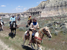 USA-Wyoming-Big Horn Basin Rides in Wyoming